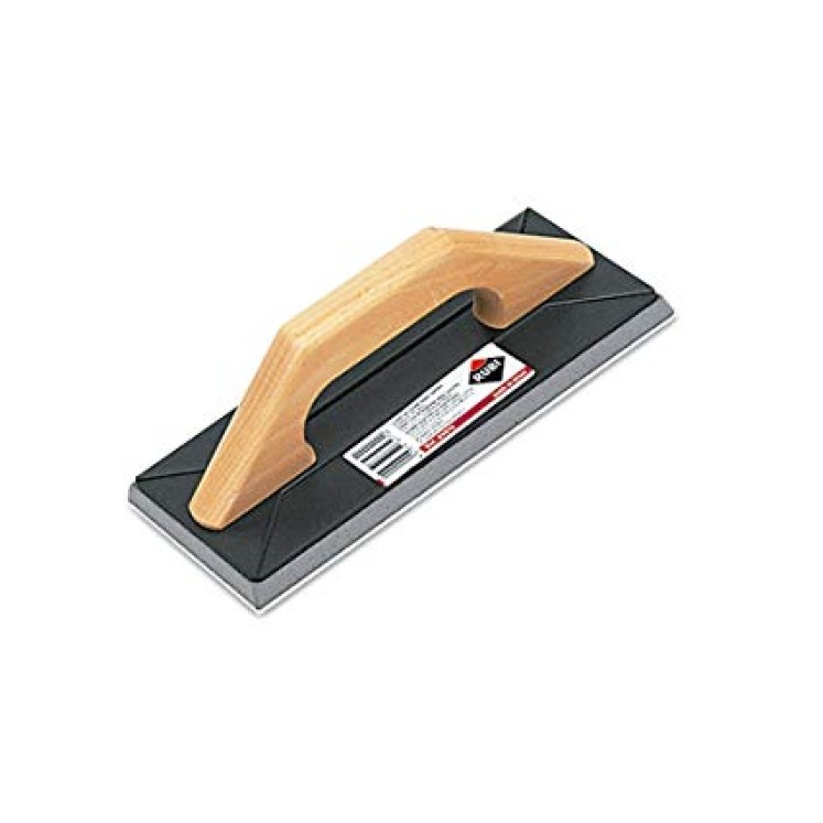 Llana de goma para rejuntar con mango de madera