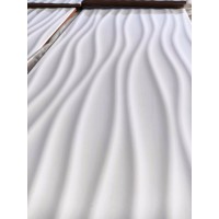 Azulejo Aspen Waves 30x60 Blanco brillo