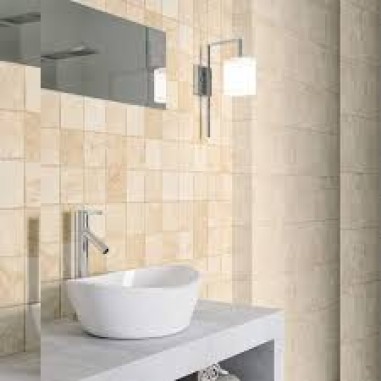 Azulejo Bayaz 25x50 Beige efecto mosaico 12x12 mate