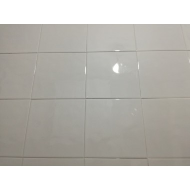 Azulejo Blanco Nieves 20x20 en acabado brillo