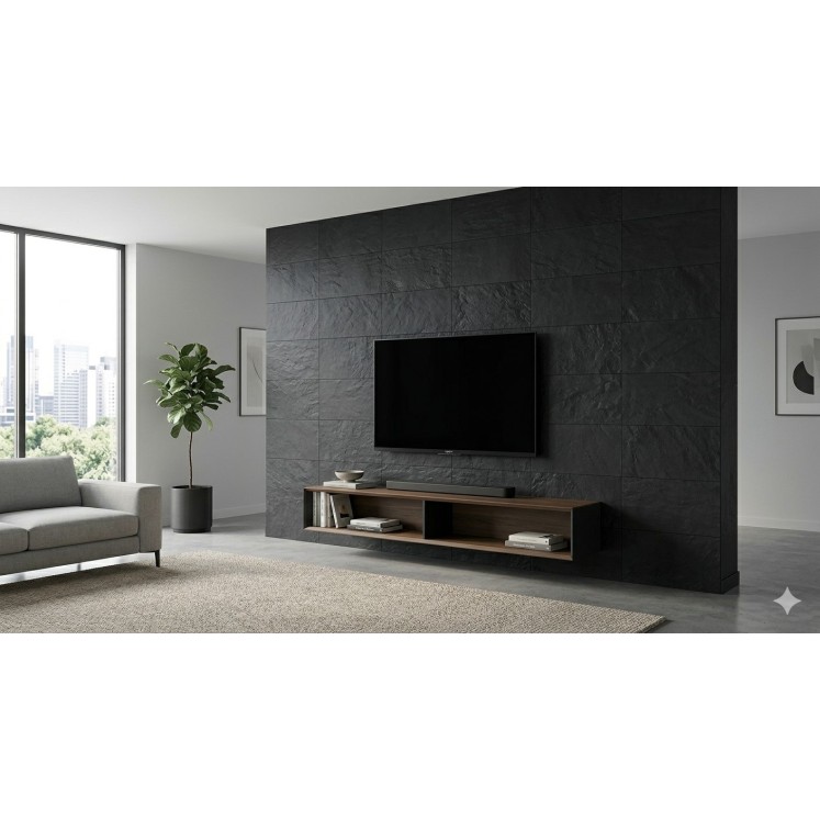 Porcelánico Pro-Design 30x60 black suelos y paredes